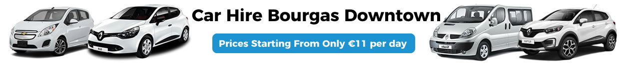 car rental bourgas downtown